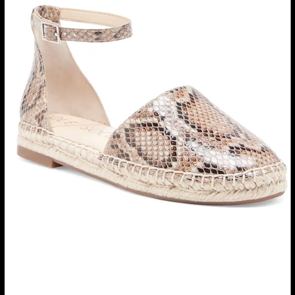 NIB SOLE SOCIETY FLAT ESPADRILLE